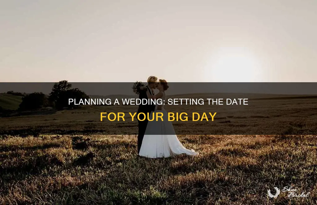 how long to set a wedding date