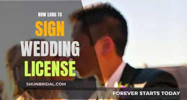 Understanding Wedding License Duration: A Guide to Lasting Love