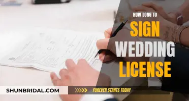 The Newlywed's Guide to Signing Wedding Licenses Quickly