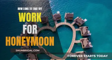 Planning Your Honeymoon: How Much Time Off Work?