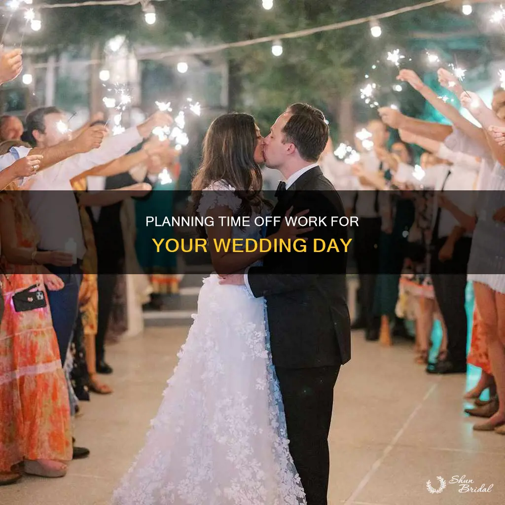 how long to take off work for wedding