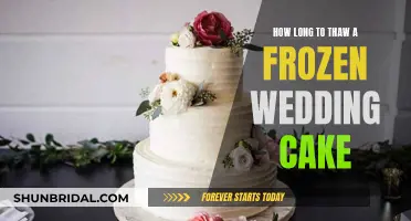 Thawing Time: The Ultimate Guide to Defrosting Your Wedding Cake