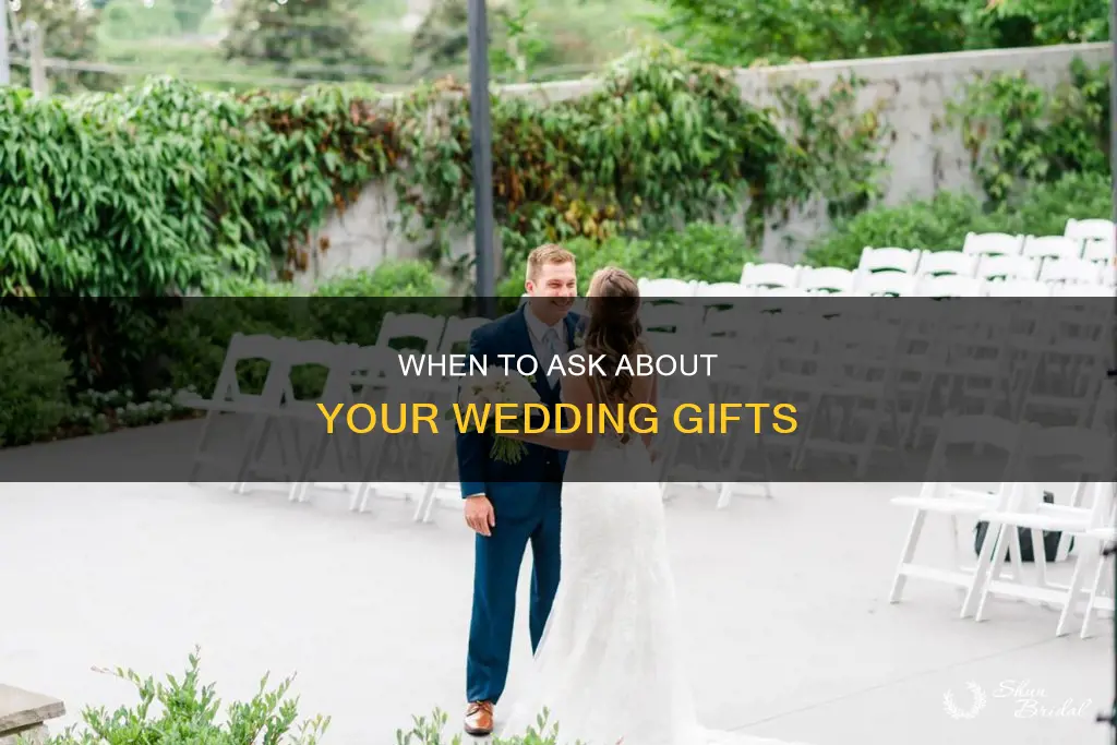 how long to wait before asking about wedding check
