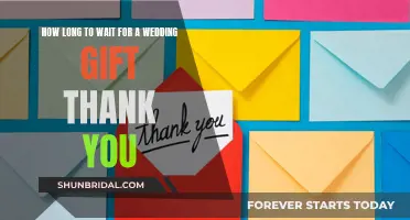 The Art of Timing: When to Send a Thank You for Wedding Gifts