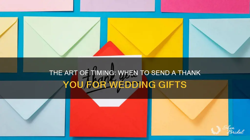 how long to wait for a wedding gift thank you