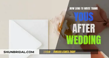 Writing Wedding Thank-Yous: How Long Do Couples Have?