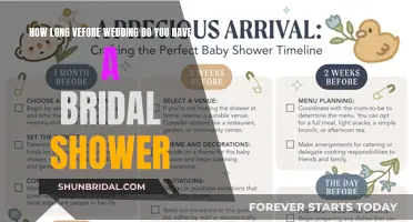 A Bridal Shower: When to Celebrate Before the Wedding