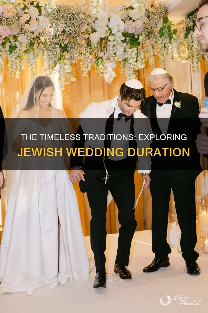 how long was a jewish wedding