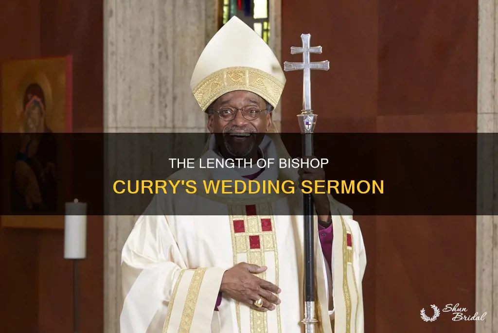 how long was bishop curry