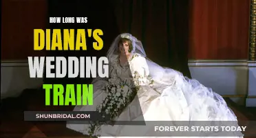 The Length of Princess Diana's Wedding Train Revealed