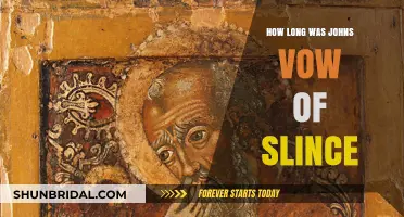 Unraveling the Mystery: Duration of John's Vow of Silence