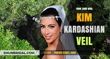 Kim Kardashian's Wedding Veil: Unveiling the Length and Details
