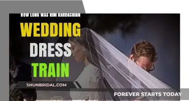 Kim Kardashian's Wedding Dress: Train Length Revealed