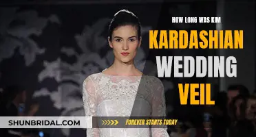 Kim Kardashian's Wedding Veil: A Lengthy Legacy