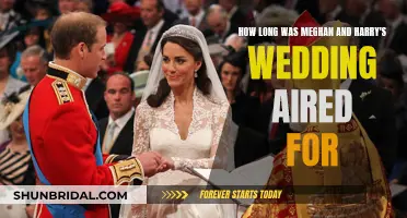 Royal Wedding: Meghan and Harry's Televised Ceremony Duration