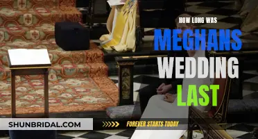 The Length of Meghan's Wedding: A Detailed Timeline