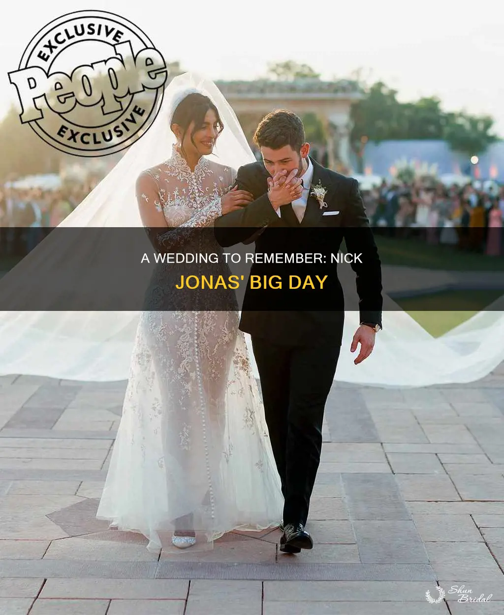 how long was nick jonas wedding