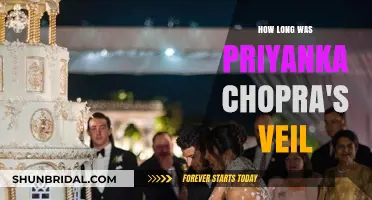 Priyanka Chopra's Stunning Wedding Veil: Length and Details Revealed