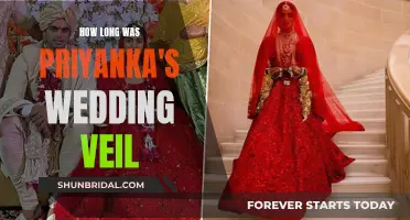 The Length of Priyanka's Wedding Veil: A Royal Mystery Unveiled