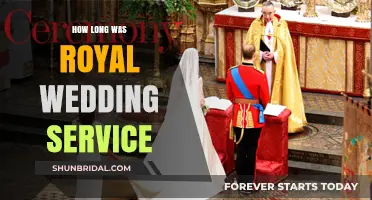Royal Wedding Service Duration: A Detailed Look at the Ceremony