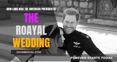 American Preacher's Royal Wedding Speech: Duration Unveiled