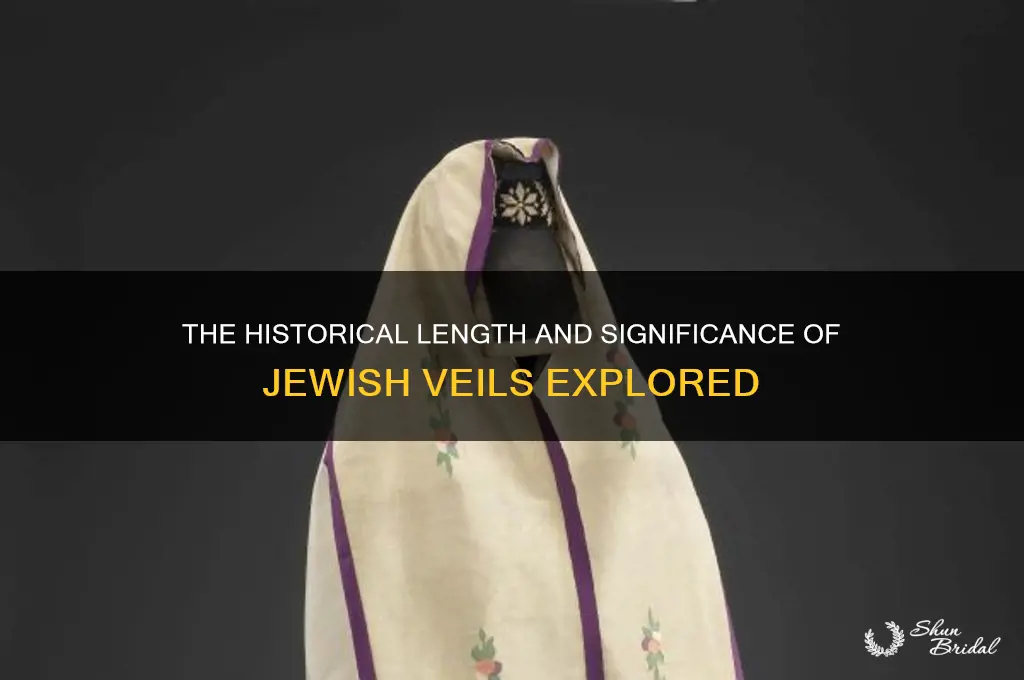 how long were jewish veils
