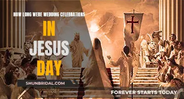 Jesus' Wedding Celebrations: How Long Did They Last?