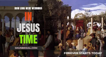 Weddings During Jesus' Time: How Long Did They Last?