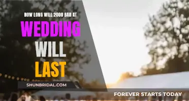 Bar Stock for a Wedding: Planning for 2000 Drinks