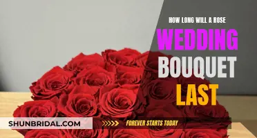 Rose Wedding Bouquets: How Long Do They Last?