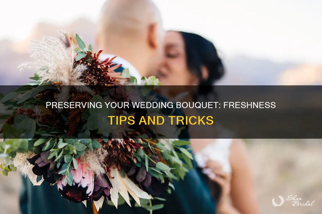 how long will a wedding bouquet stay fresh