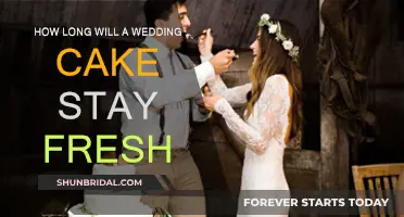 Keep Your Wedding Cake Fresh: Tips for Longevity