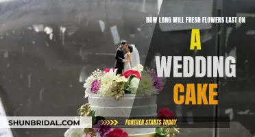 Fresh Flowers on Wedding Cakes: How Long Will They Last?