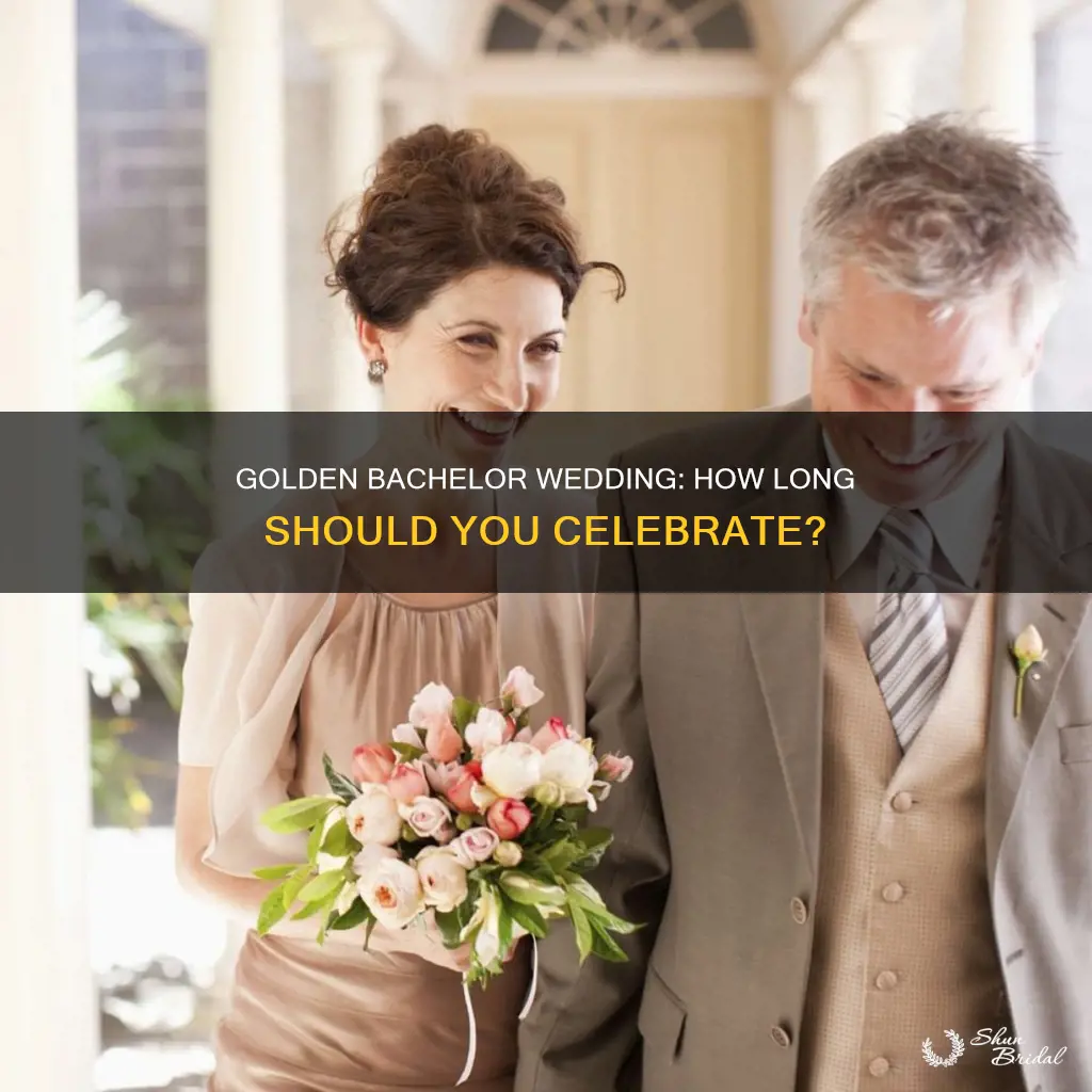 how long will golden bachelor wedding be