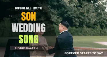 A Song for My Son's Wedding: How Long Will I Love You?