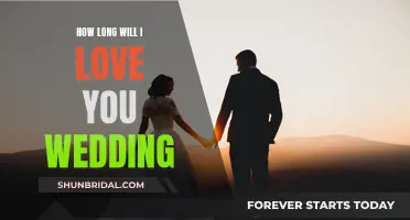 A Timeless Love: "How Long Will I Love You" Wedding