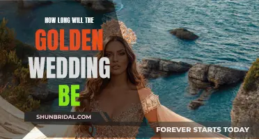 Golden Wedding Celebrations: How Long Should They Last?