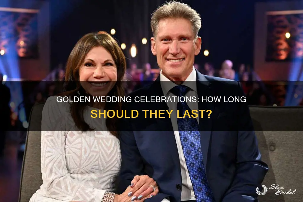 how long will the golden wedding be