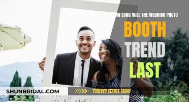 The Enduring Trend of Wedding Photo Booths