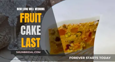 Fruit Wedding Cakes: How Long Do They Last?