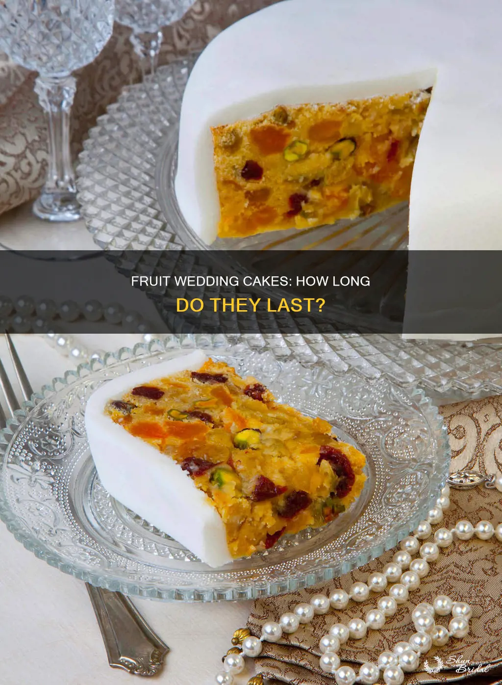 how long will wedding fruit cake last
