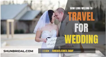 Travel Time for Weddings: How Far is Too Far?