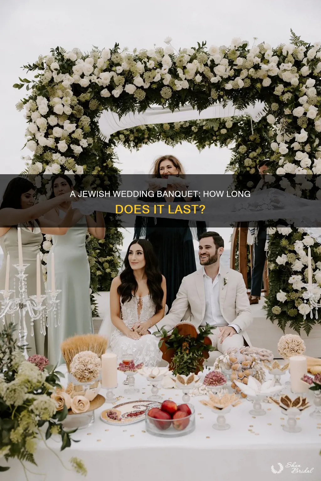 how long wuold a jewish wedding banquet last