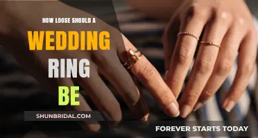 A Wedding Ring: Snug or Loose?