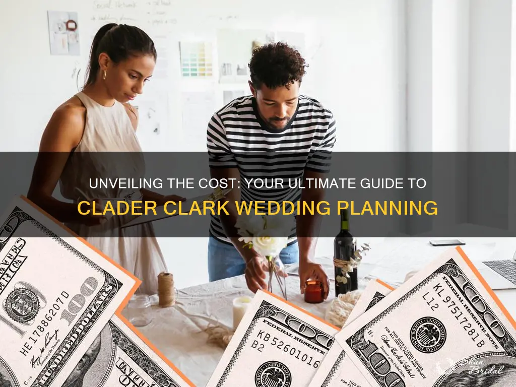 how m uch does clader clark wedding planning cost