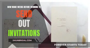 The Perfect Timing for Wedding Invites