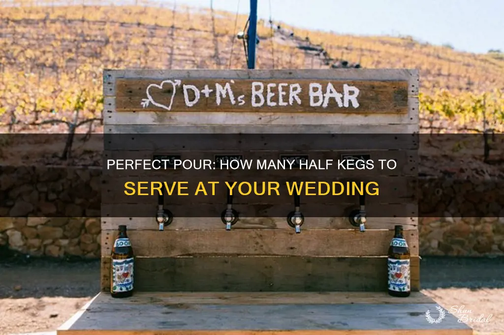 how man hlaf kegs for a wedding