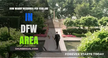 DFW Wedding Stats: Annual Celebrations of Love in Dallas-Fort Worth