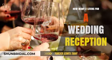 Planning a Wedding Reception: How Many 2-Liters Are Needed?