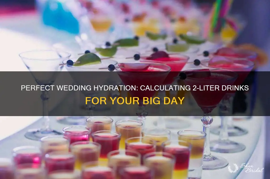 how many 2 liters for a wedding